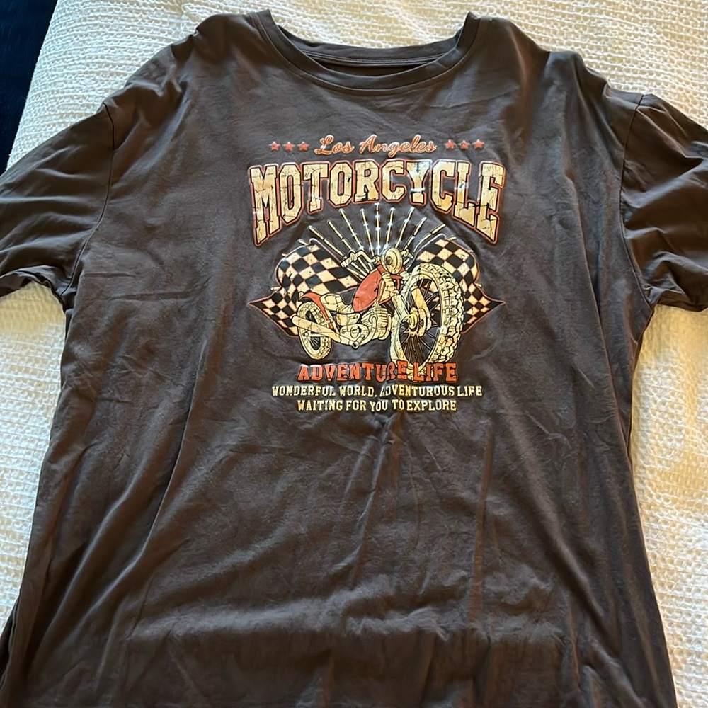 brand new never worn motorcycle t-shirt